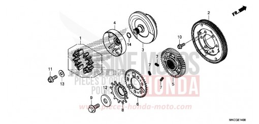 PRIMAIRE A ENGRENAGE GL1800L de 2020